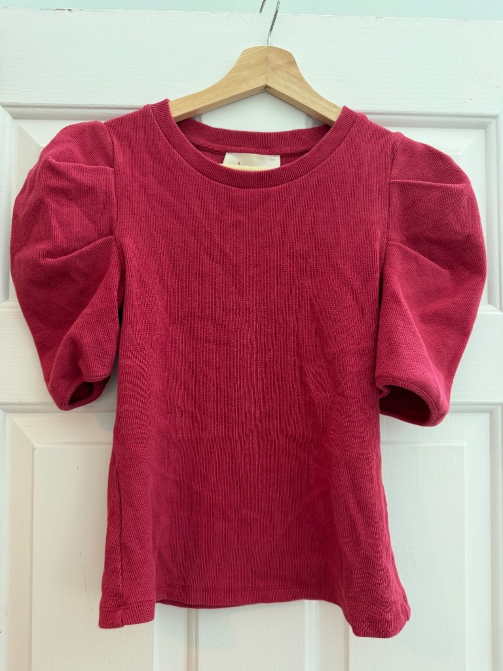 Anthropologie Puffed sleeve dress shirt